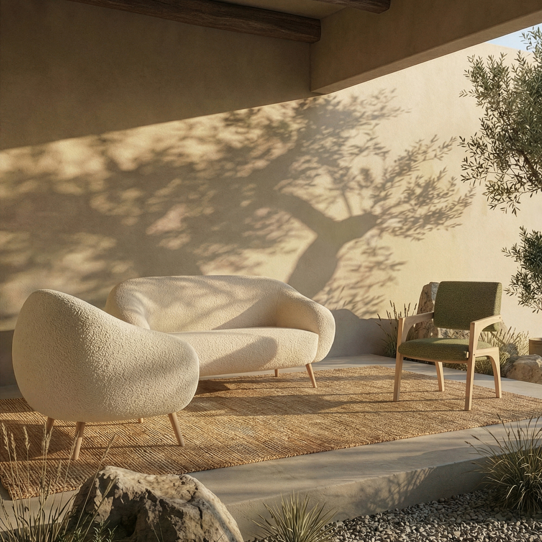 Niemeyer-2-seat-sofa-&-Arches-oak-dining-chair-by-InsidherLand-spring-stillness-01