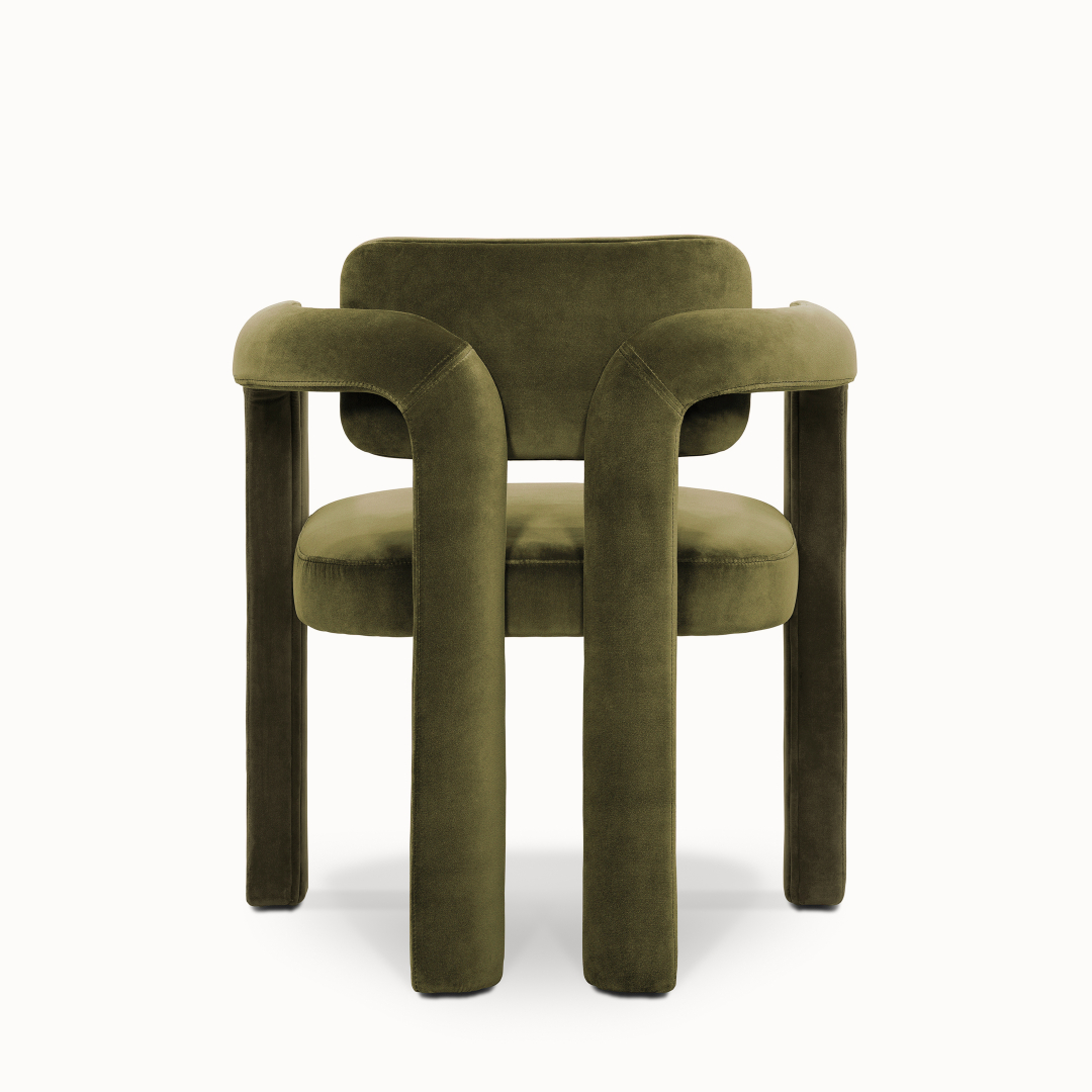 InsidherLand-Double-Arch-dining-chair-cotton-velvet-7033