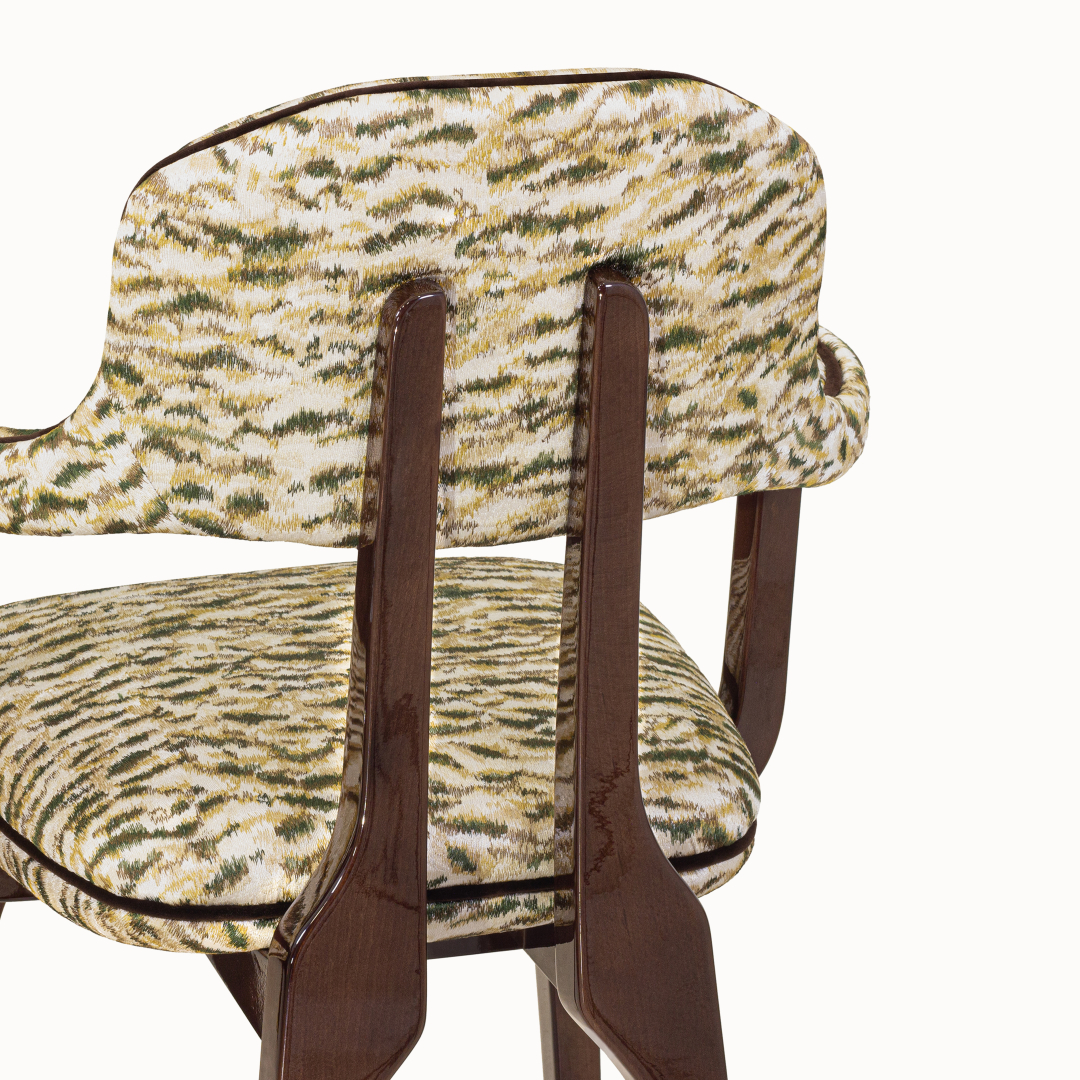 Silhouette II dining chair bubo 03 translucent dark brown 01 InsidherLand by Joana Santos Barbosa
