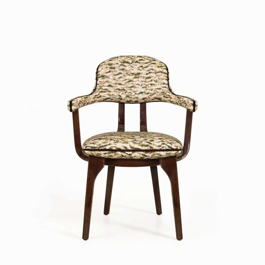 Silhouette II dining chair bubo 03 translucent dark brown 01 InsidherLand by Joana Santos Barbosa