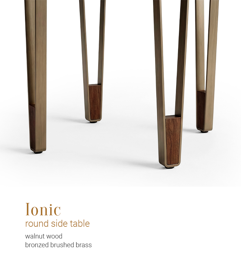 Ionic-side-table-round-walnut-bronzed-brushed-brass-02-InsidherLand