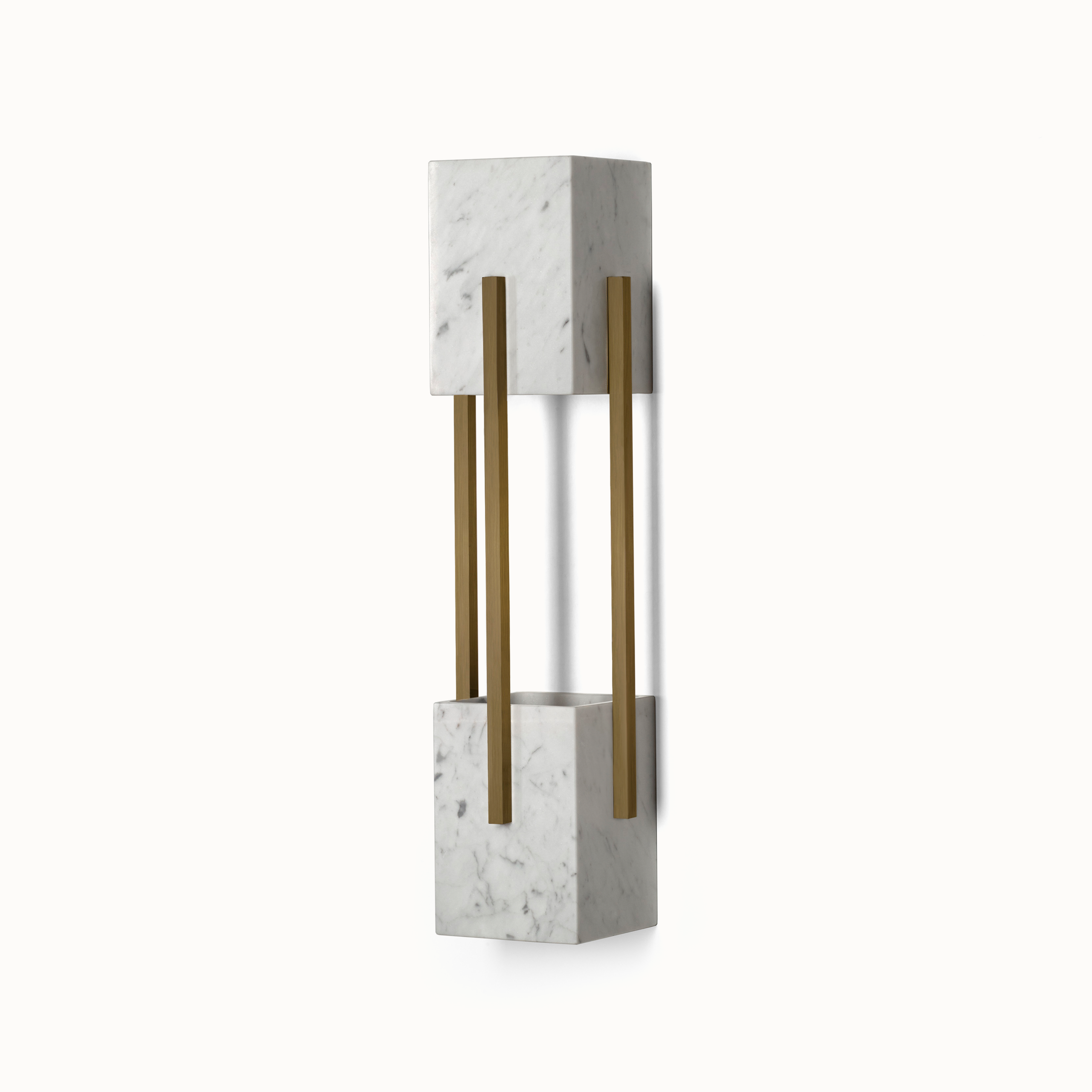 Looshaus wall lamp carrara marble bronzed brushed brass 02 InsidherLand by Joana Santos Barbosa